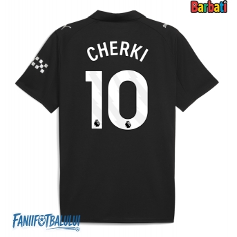 Manchester City Rayan Cherki #10 Tricou Fotbal Replică 2025-26 Barbati Deplasare